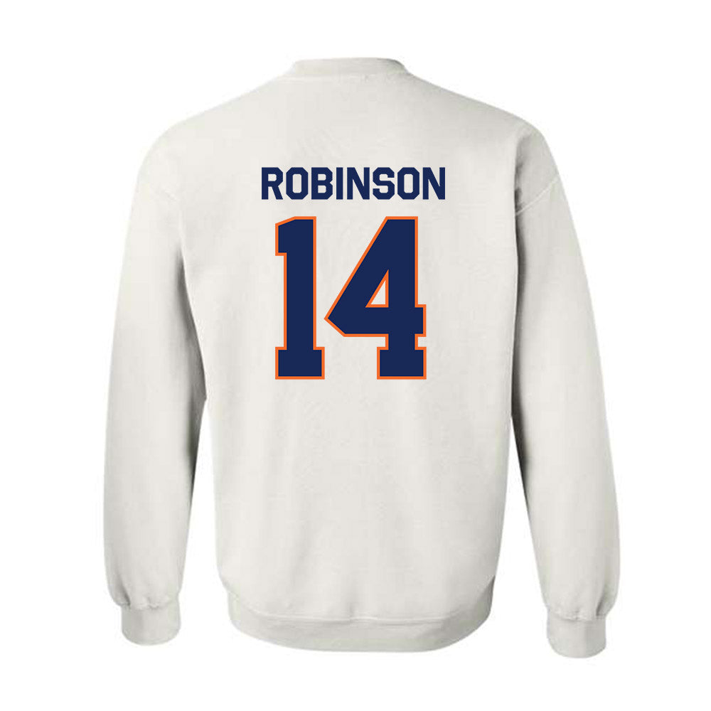 FPU - NCAA Baseball : Vincent Robinson - Classic Shersey Crewneck Sweatshirt-1