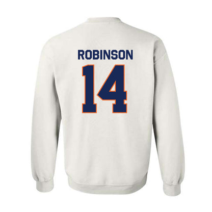FPU - NCAA Baseball : Vincent Robinson - Classic Shersey Crewneck Sweatshirt-1