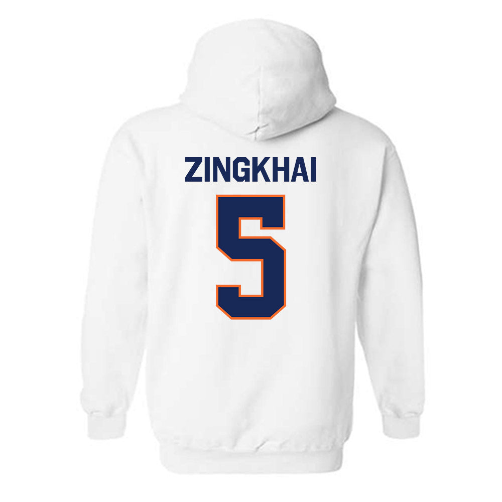 FPU - NCAA Men's Soccer : Wungsem Zingkhai - Classic Shersey Hooded Sweatshirt-1