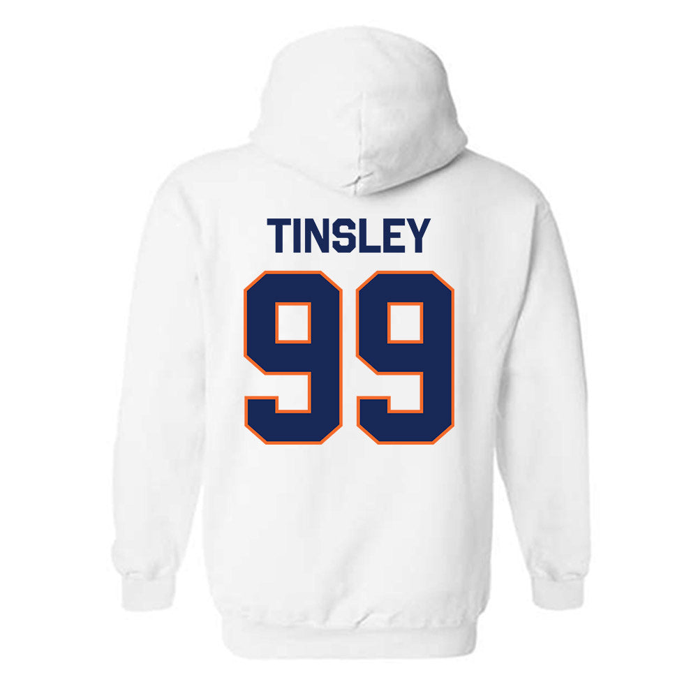 FPU - NCAA Baseball : Dustin Tinsley - Classic Shersey Hooded Sweatshirt-1