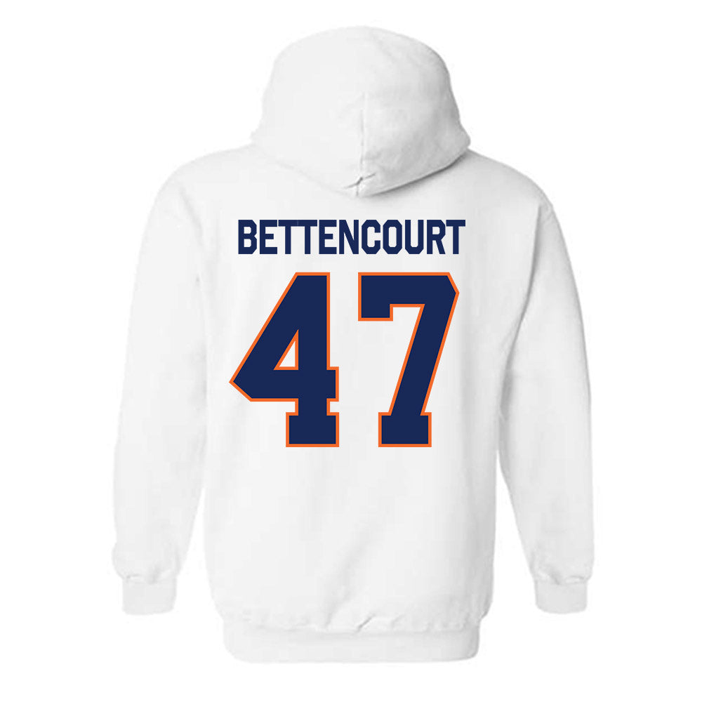 FPU - NCAA Baseball : Matt Bettencourt - Classic Shersey Hooded Sweatshirt-1