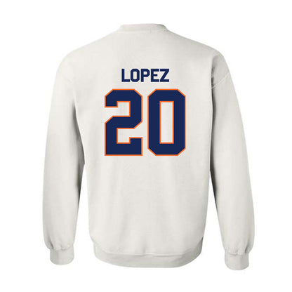 FPU - NCAA Men's Soccer : Bryan Lopez - Classic Shersey Crewneck Sweatshirt-1