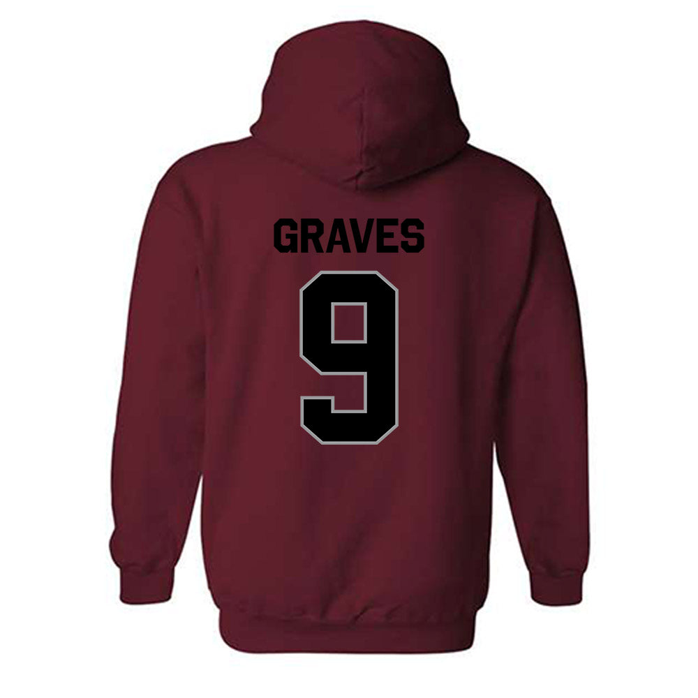 NMSU - NCAA Football : Terrione Graves - Classic Shersey Hooded Sweatshirt-1