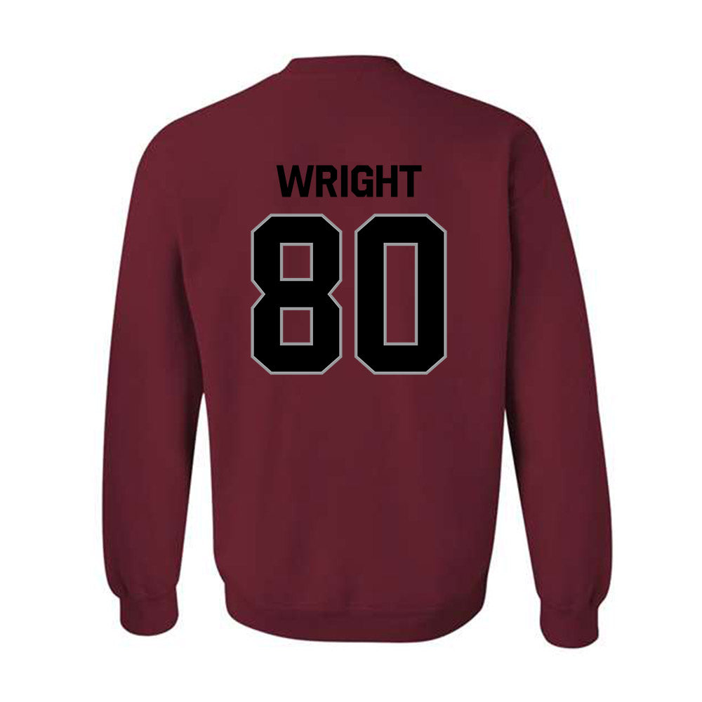 NMSU - NCAA Football : Izeyah Wright - Classic Shersey Crewneck Sweatshirt-1
