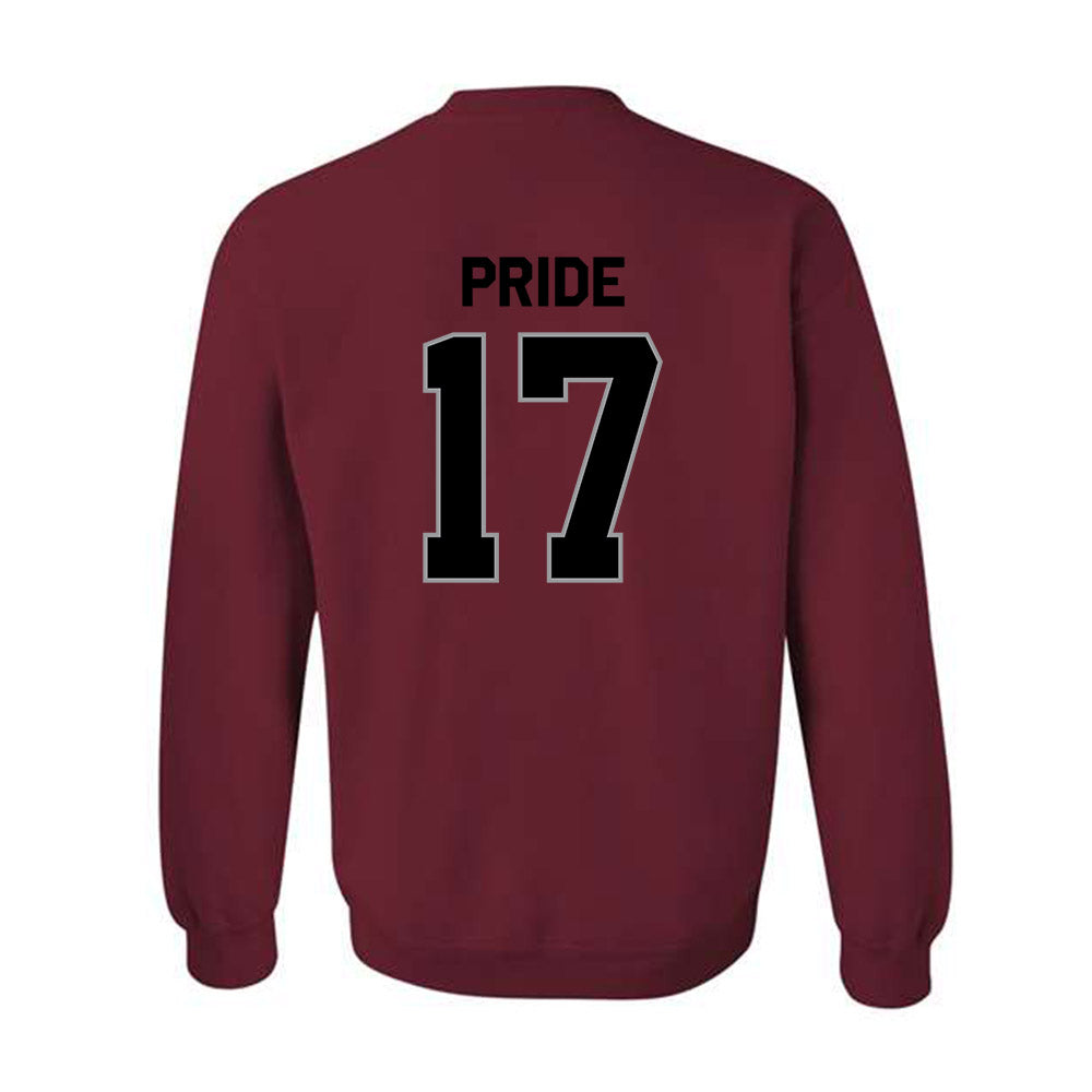 NMSU - NCAA Football : Tj Pride - Classic Shersey Crewneck Sweatshirt-1