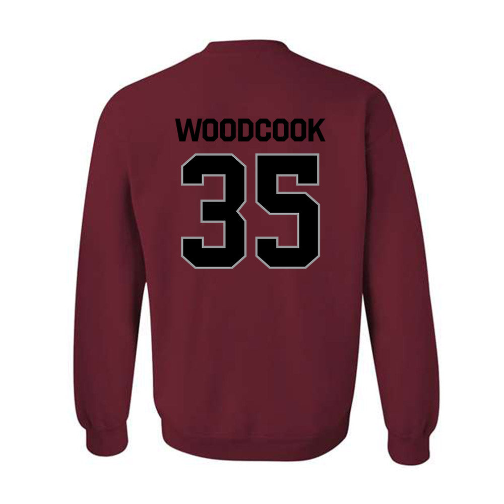NMSU - NCAA Baseball : Dane Woodcook - Classic Shersey Crewneck Sweatshirt-1