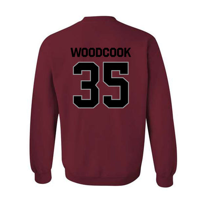 NMSU - NCAA Baseball : Dane Woodcook - Classic Shersey Crewneck Sweatshirt-1
