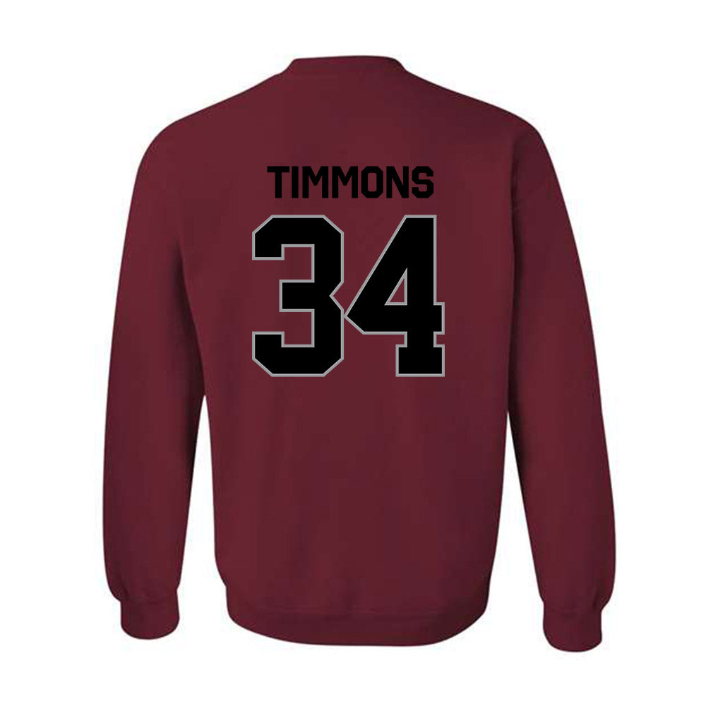 NMSU - NCAA Baseball : Carson Timmons - Classic Shersey Crewneck Sweatshirt-1