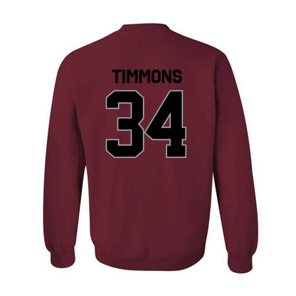NMSU - NCAA Baseball : Carson Timmons - Classic Shersey Crewneck Sweatshirt-1