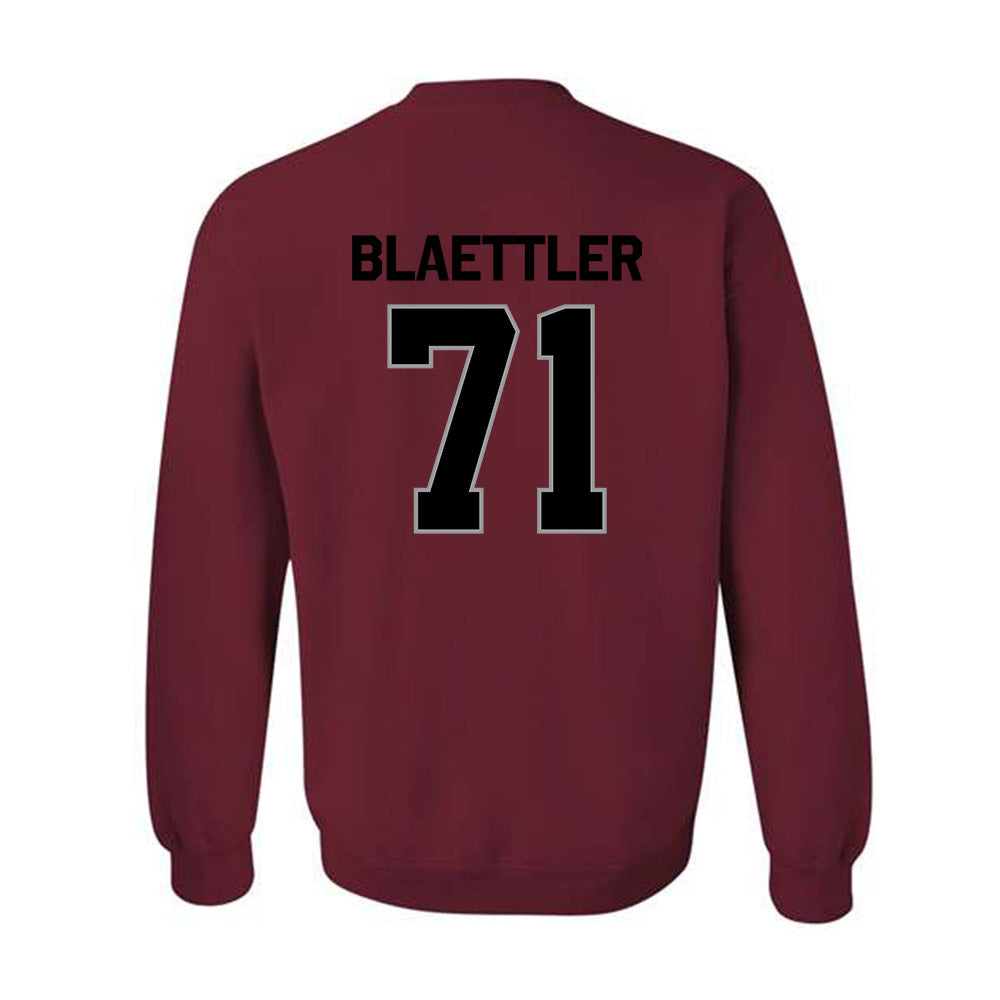 NMSU - NCAA Football : Evan Blaettler - Classic Shersey Crewneck Sweatshirt-1