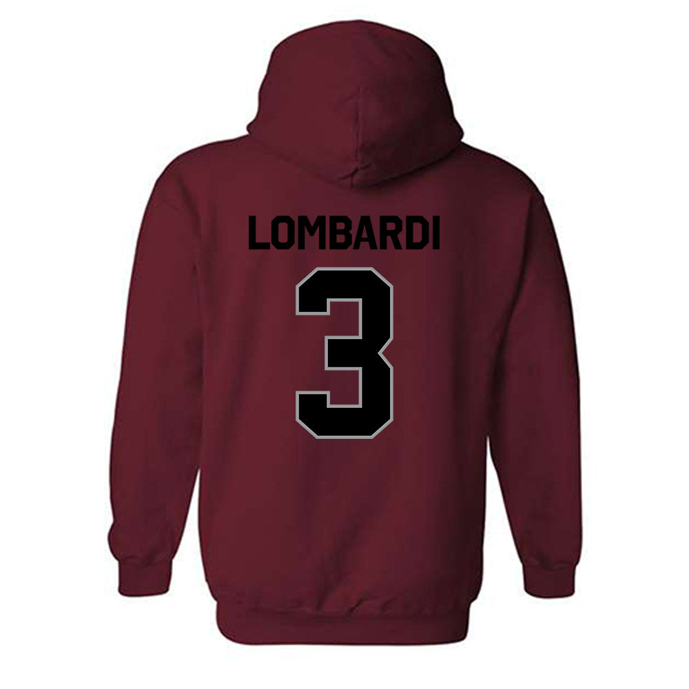 NMSU - NCAA Baseball : Aidan Lombardi - Classic Shersey Hooded Sweatshirt-1