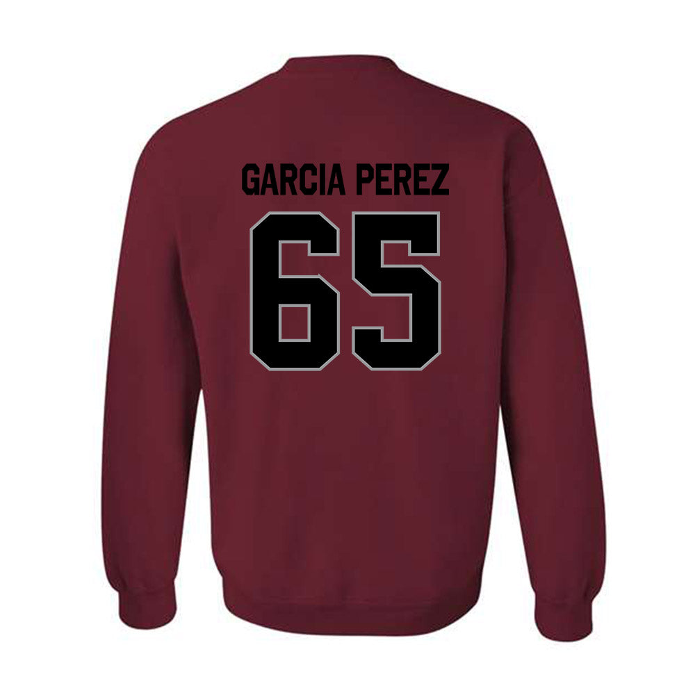 NMSU - NCAA Football : Isaiah Garcia Perez - Classic Shersey Crewneck Sweatshirt-1