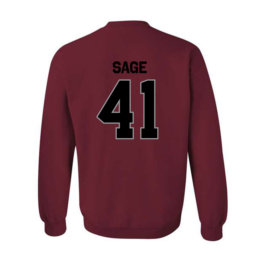 NMSU - NCAA Football : Braydyn Sage - Classic Shersey Crewneck Sweatshirt-1