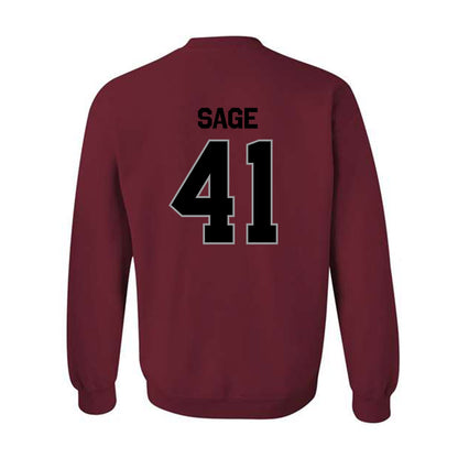 NMSU - NCAA Football : Braydyn Sage - Classic Shersey Crewneck Sweatshirt-1
