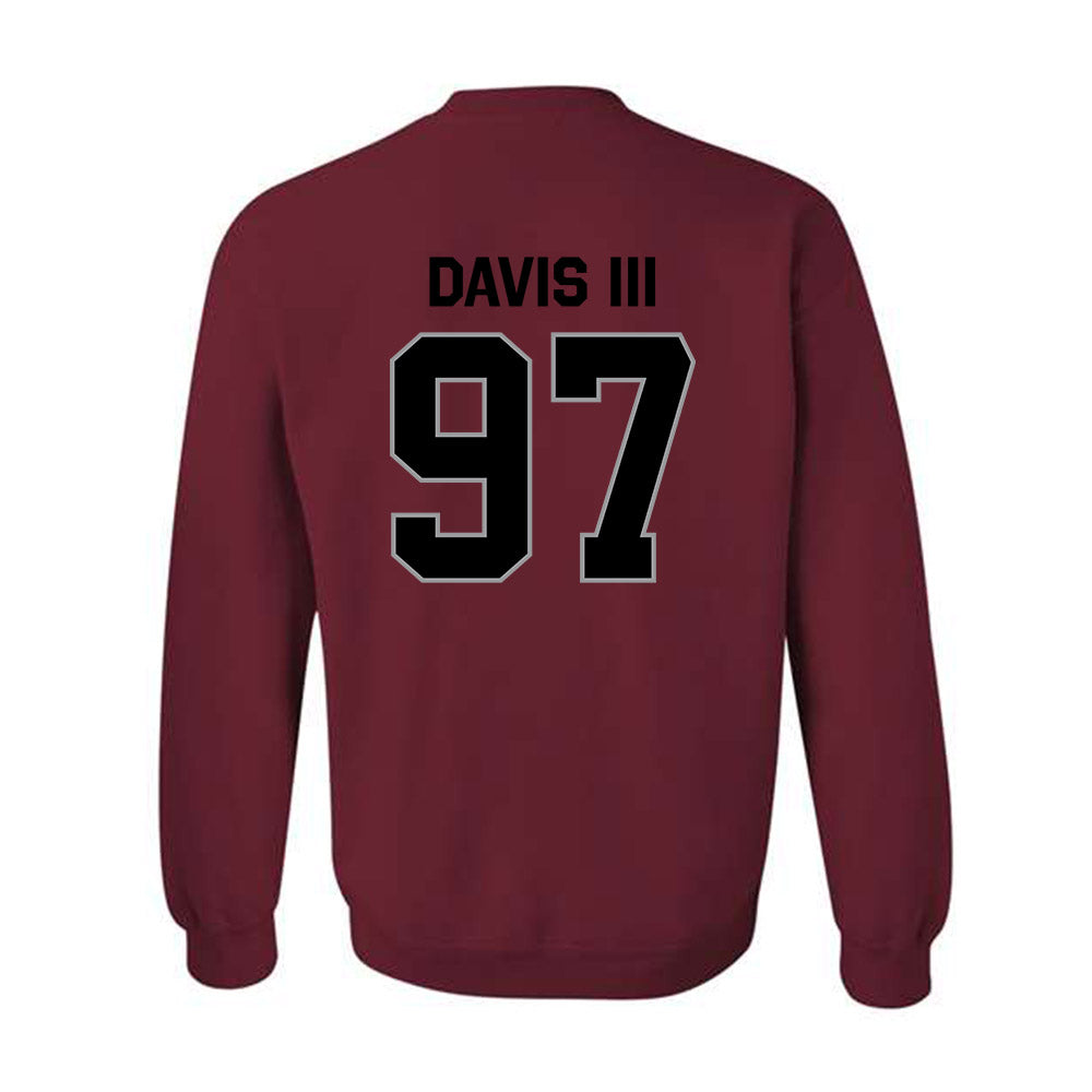 NMSU - NCAA Football : Henry Davis III - Classic Shersey Crewneck Sweatshirt-1