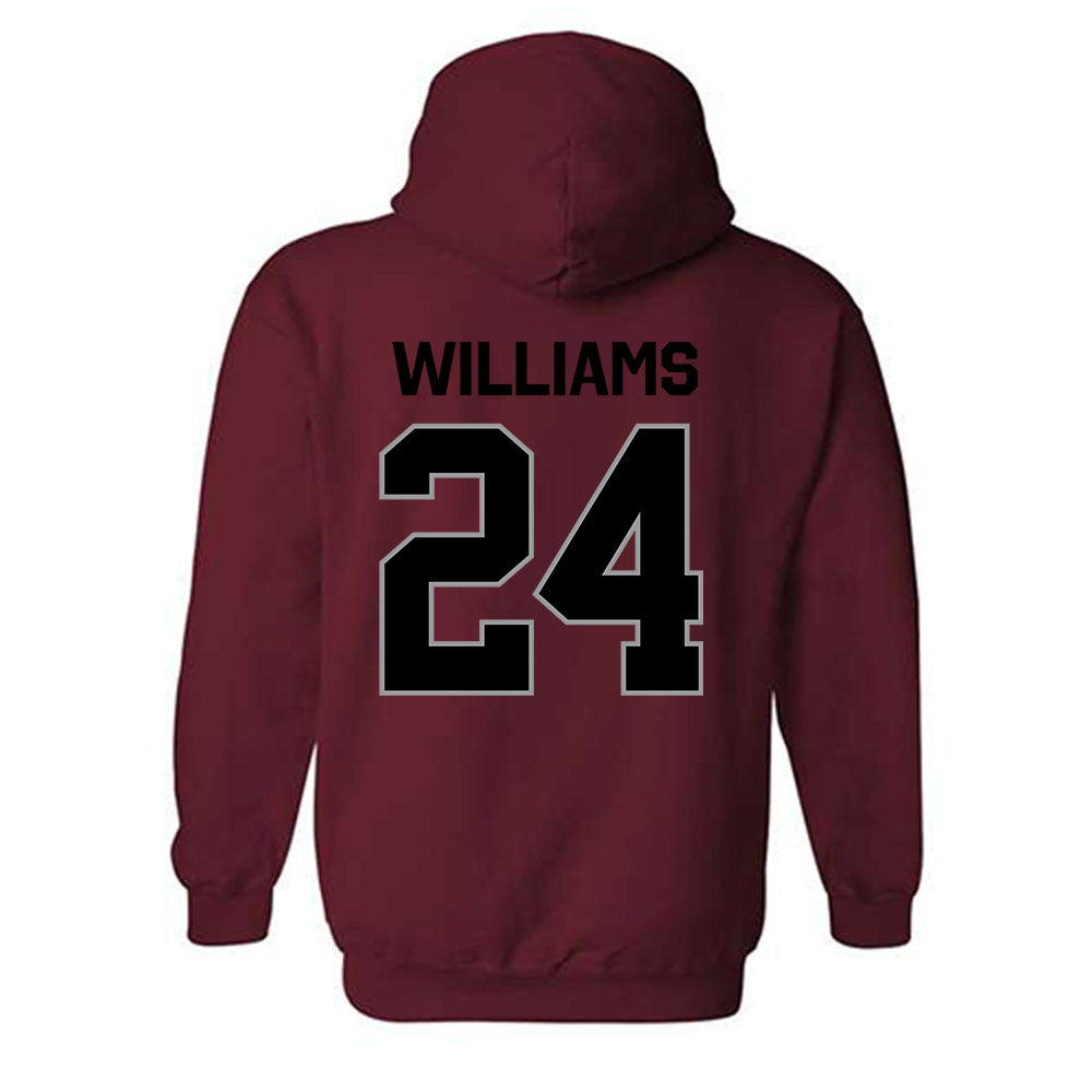 NMSU - NCAA Football : Drake Williams - Classic Shersey Hooded Sweatshirt-1
