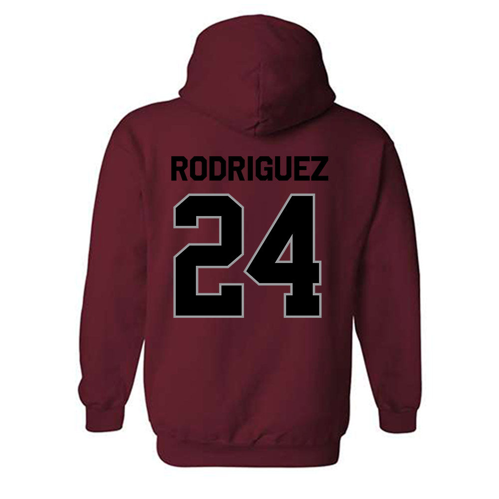 NMSU - NCAA Softball : Zantelle Rodriguez - Classic Shersey Hooded Sweatshirt-1