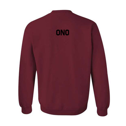 NMSU - NCAA Women's Swimming & Diving : Megan Ono - Classic Shersey Crewneck Sweatshirt-1