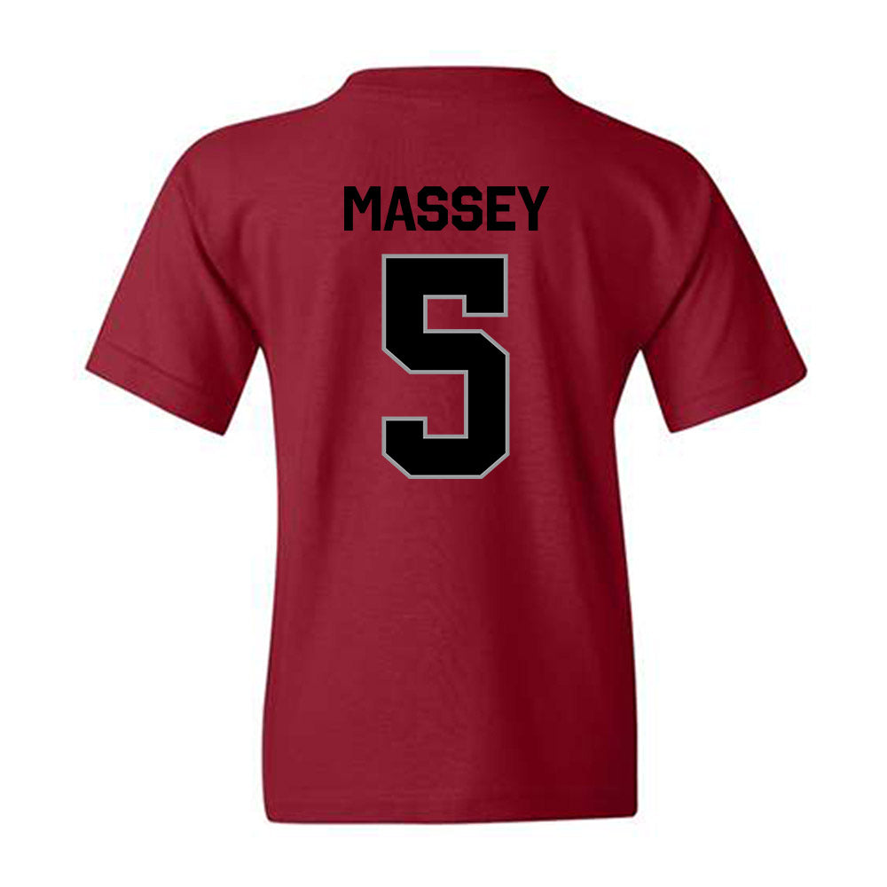 NMSU - NCAA Baseball : Noah Massey - Classic Shersey Youth T-Shirt-1