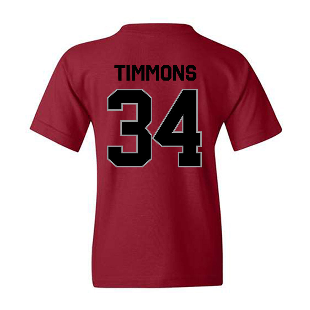 NMSU - NCAA Baseball : Carson Timmons - Classic Shersey Youth T-Shirt-1