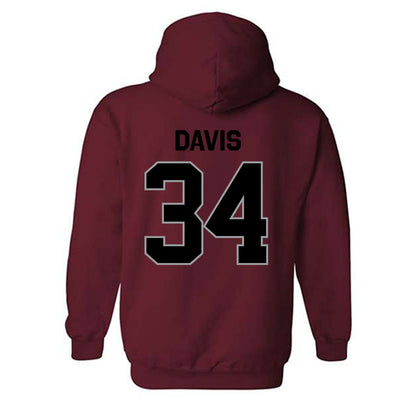 NMSU - NCAA Football : Zaiden Davis - Classic Shersey Hooded Sweatshirt-1