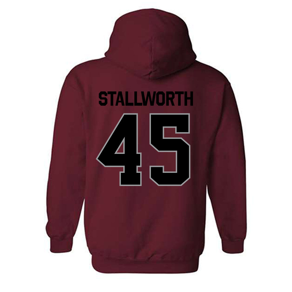 NMSU - NCAA Football : Rocky Stallworth - Classic Shersey Hooded Sweatshirt-1