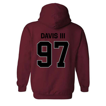 NMSU - NCAA Football : Henry Davis III - Classic Shersey Hooded Sweatshirt-1