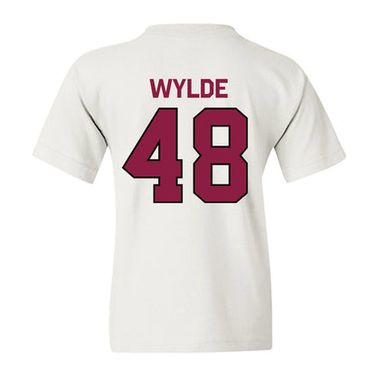 NMSU - NCAA Baseball : Connor Wylde - Classic Shersey Youth T-Shirt-1