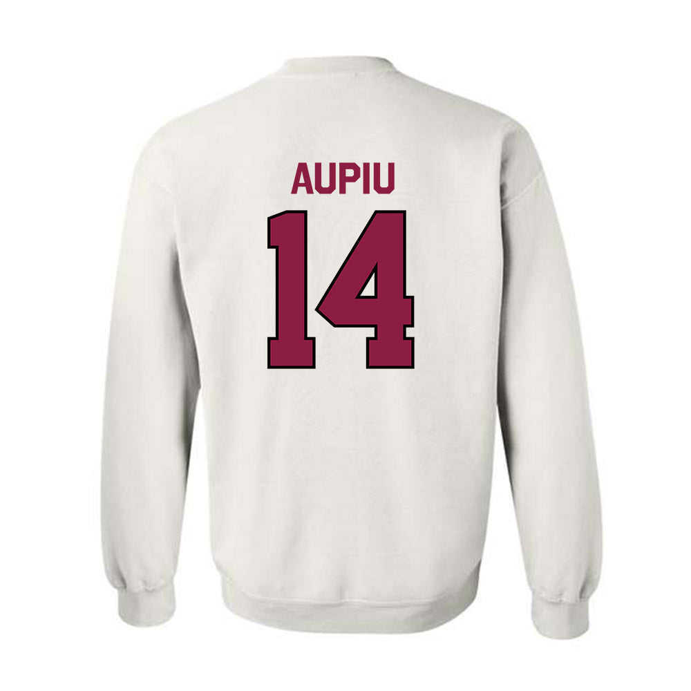 NMSU - NCAA Football : Sone Aupiu - Classic Shersey Crewneck Sweatshirt-1