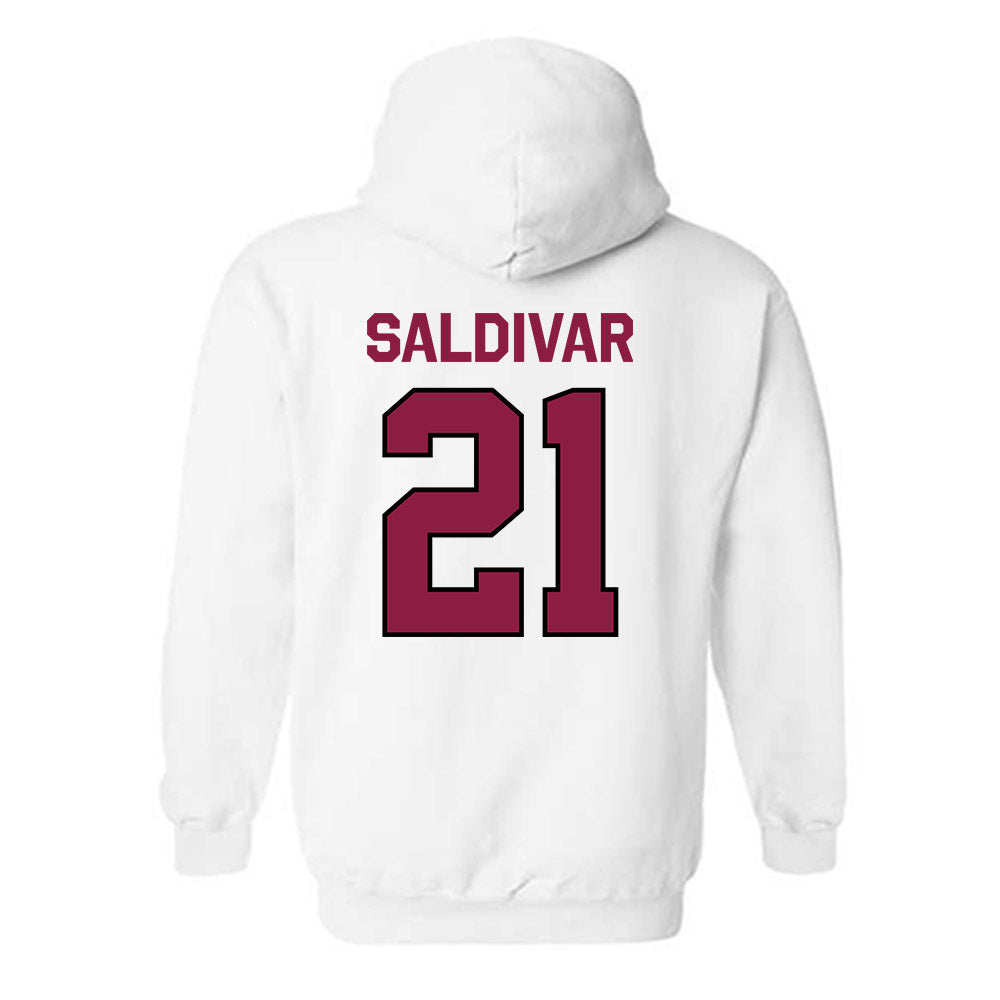 NMSU - NCAA Women's Volleyball : Lilliana Saldivar - Classic Shersey Hooded Sweatshirt-1