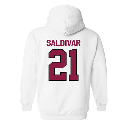 NMSU - NCAA Women's Volleyball : Lilliana Saldivar - Classic Shersey Hooded Sweatshirt-1
