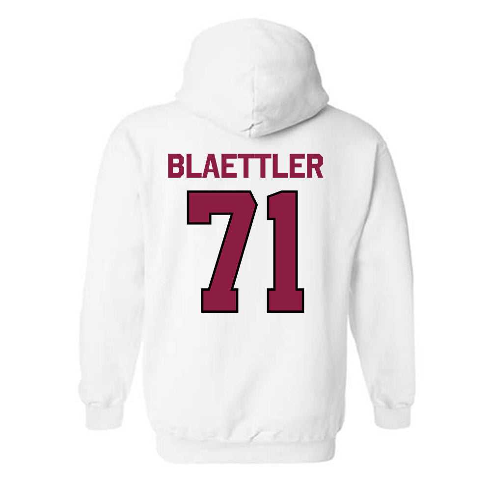 NMSU - NCAA Football : Evan Blaettler - Classic Shersey Hooded Sweatshirt-1