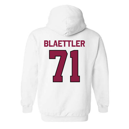 NMSU - NCAA Football : Evan Blaettler - Classic Shersey Hooded Sweatshirt-1