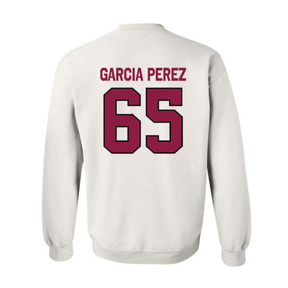 NMSU - NCAA Football : Isaiah Garcia Perez - Classic Shersey Crewneck Sweatshirt-1