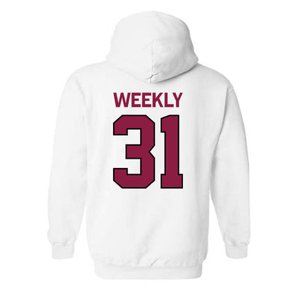 NMSU - NCAA Baseball : Dylan Weekly - Classic Shersey Hooded Sweatshirt-1