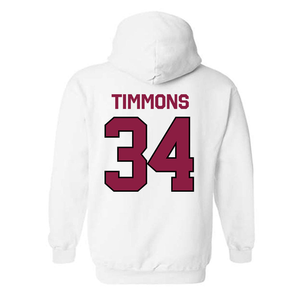 NMSU - NCAA Baseball : Carson Timmons - Classic Shersey Hooded Sweatshirt-1