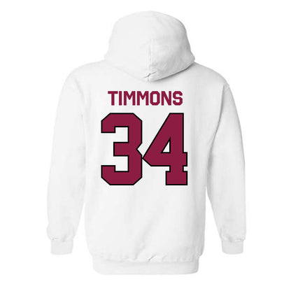 NMSU - NCAA Baseball : Carson Timmons - Classic Shersey Hooded Sweatshirt-1