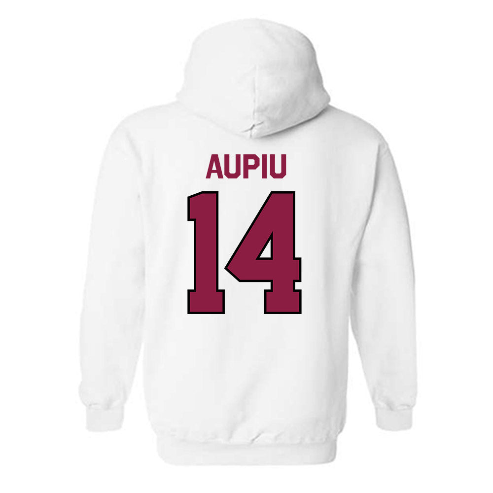 NMSU - NCAA Football : Sone Aupiu - Classic Shersey Hooded Sweatshirt-1