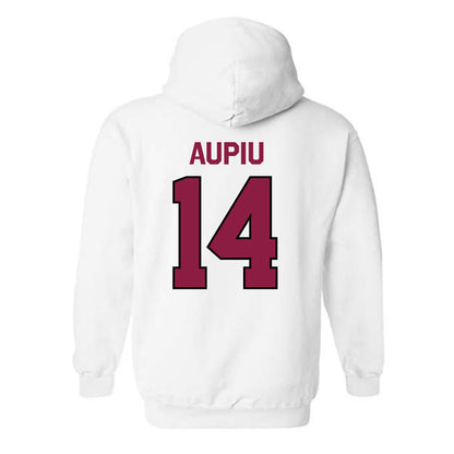 NMSU - NCAA Football : Sone Aupiu - Classic Shersey Hooded Sweatshirt-1