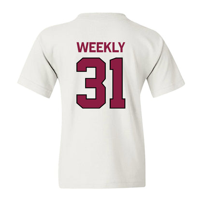 NMSU - NCAA Baseball : Dylan Weekly - Classic Shersey Youth T-Shirt-1