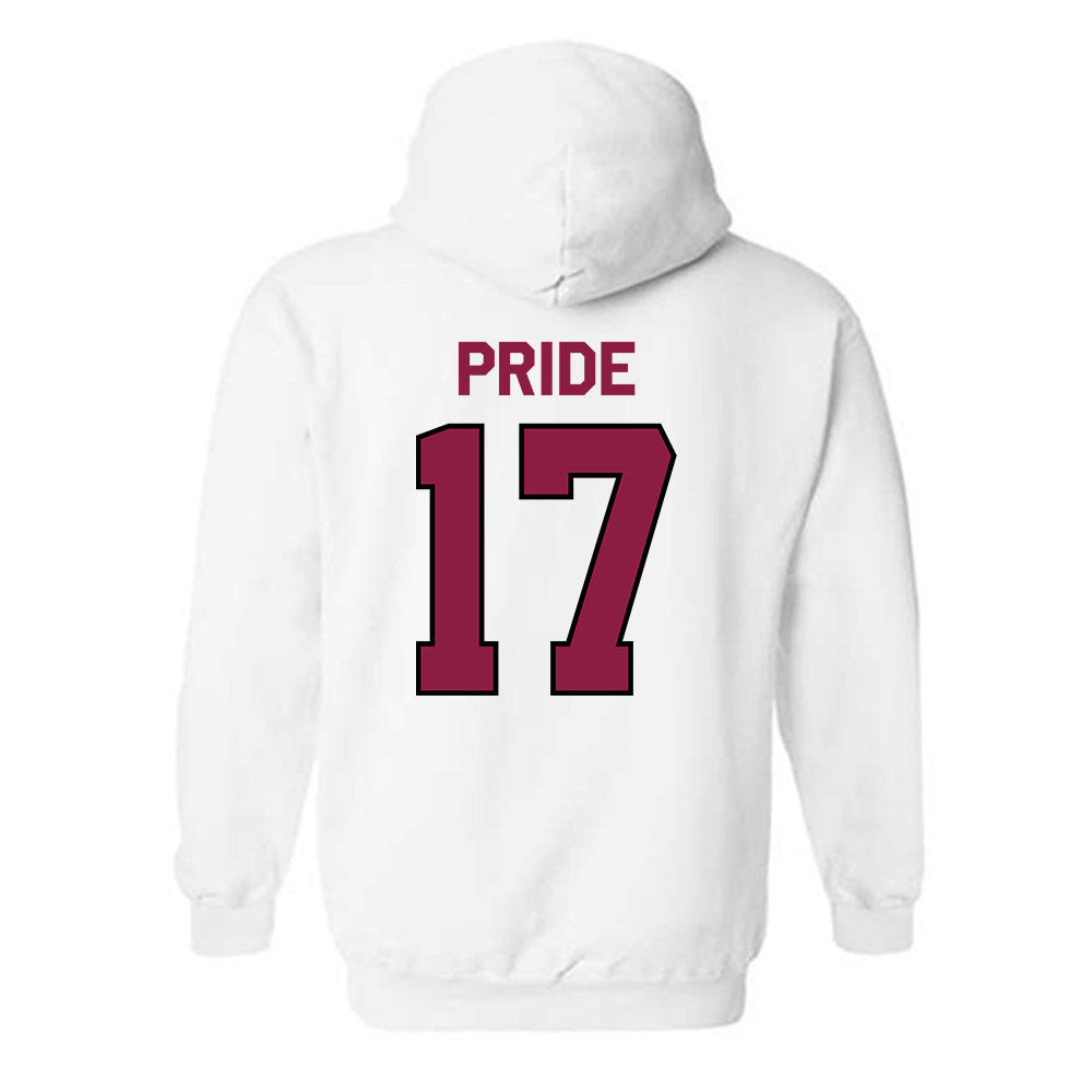 NMSU - NCAA Football : Tj Pride - Classic Shersey Hooded Sweatshirt-1