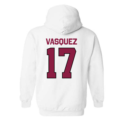 NMSU - NCAA Women's Volleyball : Jazlyn Vasquez - Classic Shersey Hooded Sweatshirt-1