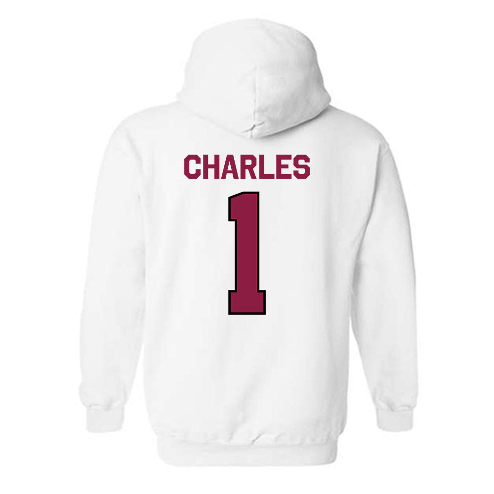 NMSU - NCAA Football : Josiah Charles - Classic Shersey Hooded Sweatshirt-1
