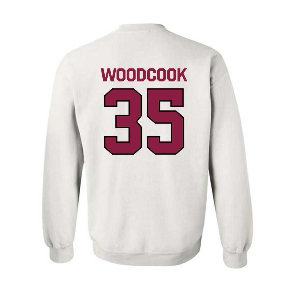 NMSU - NCAA Baseball : Dane Woodcook - Classic Shersey Crewneck Sweatshirt-1