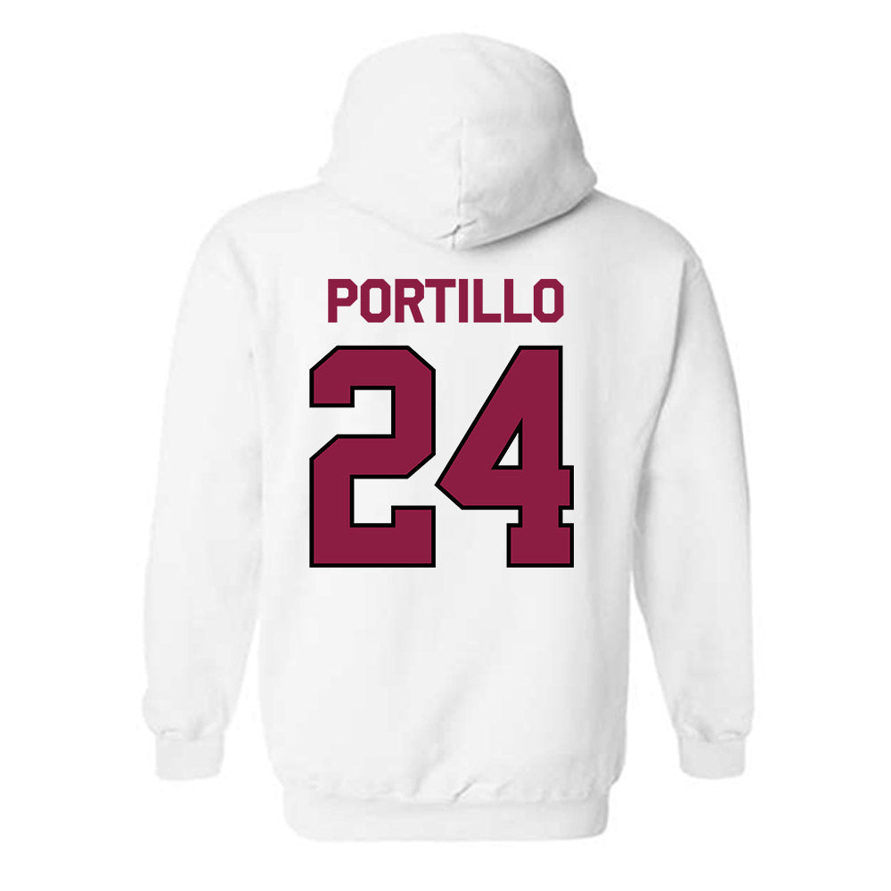 NMSU - NCAA Women's Soccer : Daniela Portillo - Classic Shersey Hooded Sweatshirt-1