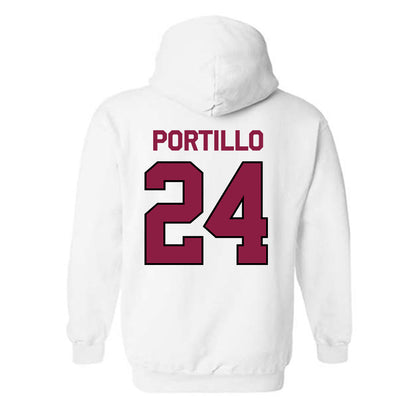 NMSU - NCAA Women's Soccer : Daniela Portillo - Classic Shersey Hooded Sweatshirt-1