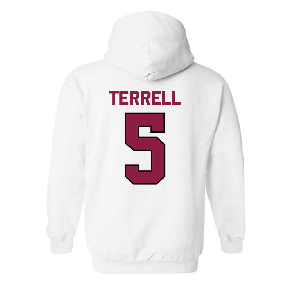 NMSU - NCAA Men's Basketball : Chris Terrell - Classic Shersey Hooded Sweatshirt-1