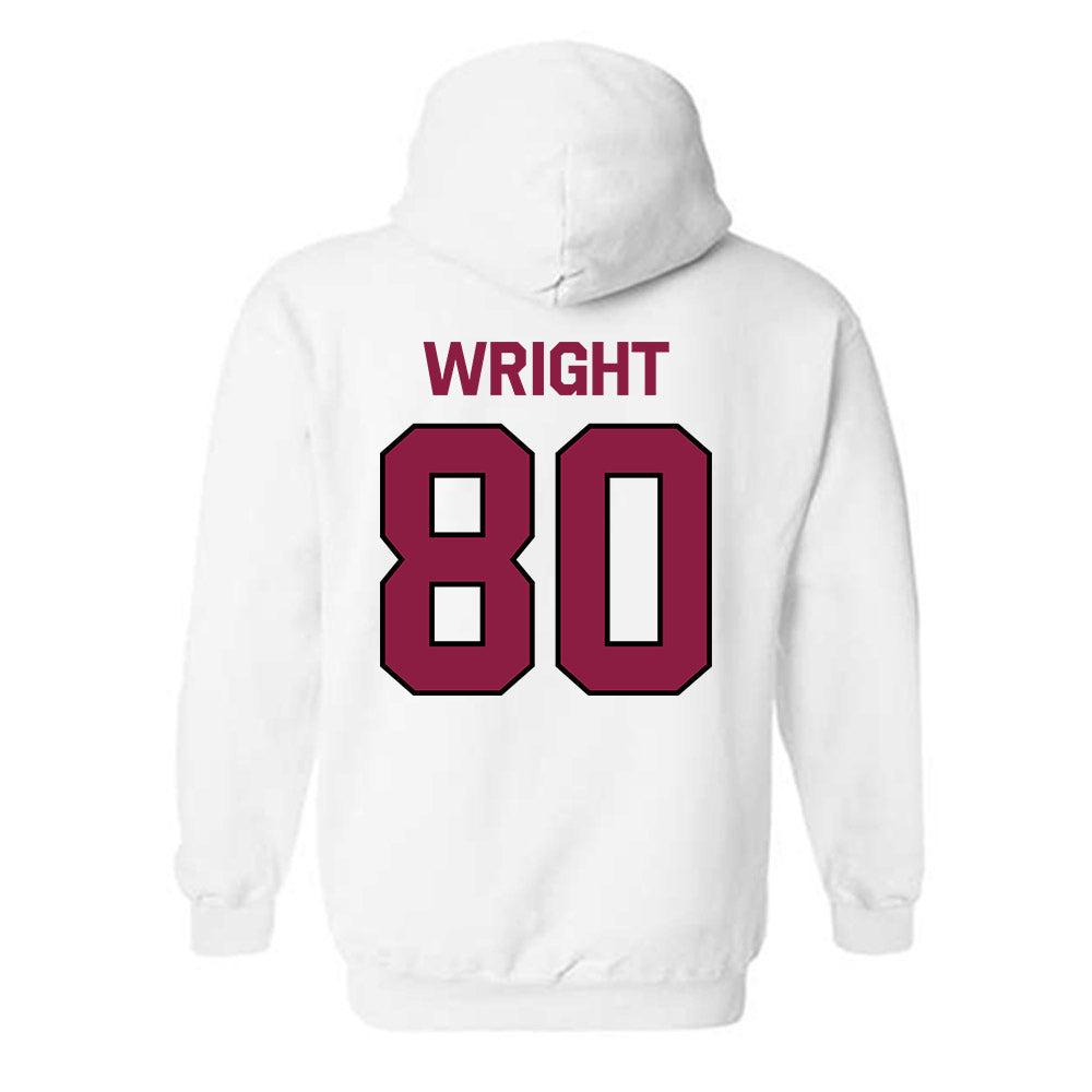 NMSU - NCAA Football : Izeyah Wright - Classic Shersey Hooded Sweatshirt-1