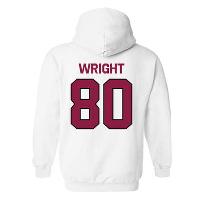 NMSU - NCAA Football : Izeyah Wright - Classic Shersey Hooded Sweatshirt-1