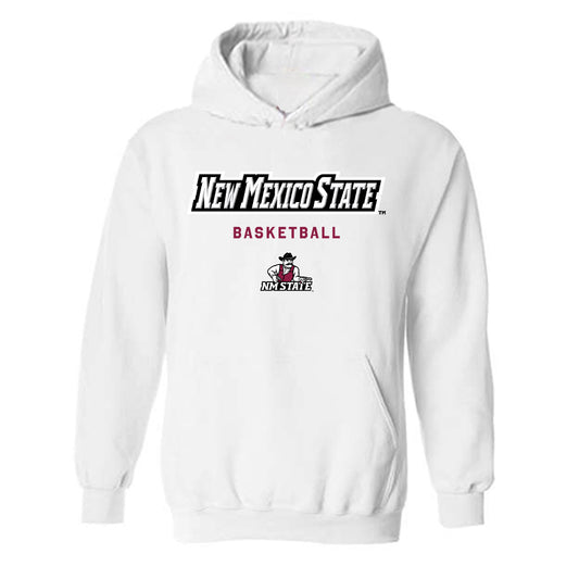 NMSU - NCAA Men's Basketball : Omarr Smith - Classic Shersey Hooded Sweatshirt-0